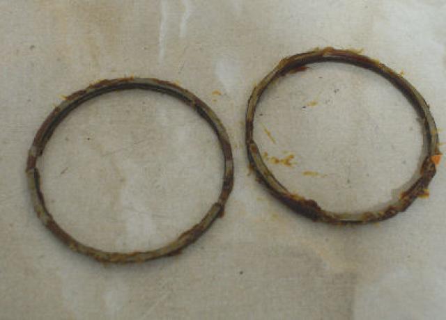AJS Matchless Piston Ring Scraper , Oil Ring /Pair +20