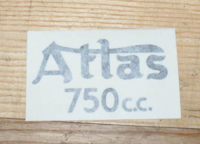 Norton Atlas 750 cc  Tank Top Sticker 1962/68