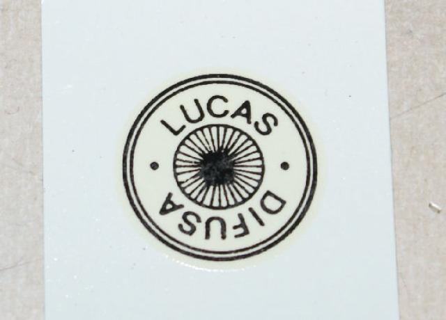 Lucas Transfer for Headlamp Glass