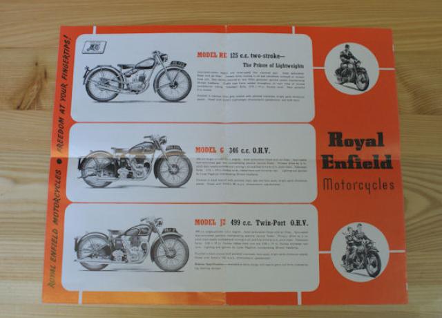 Royal Enfield Motorcycles, Brochure