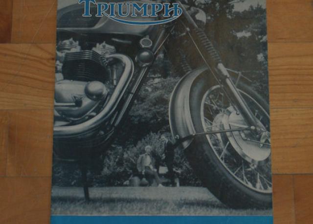 Triumph - top line for ´69, Brochure
