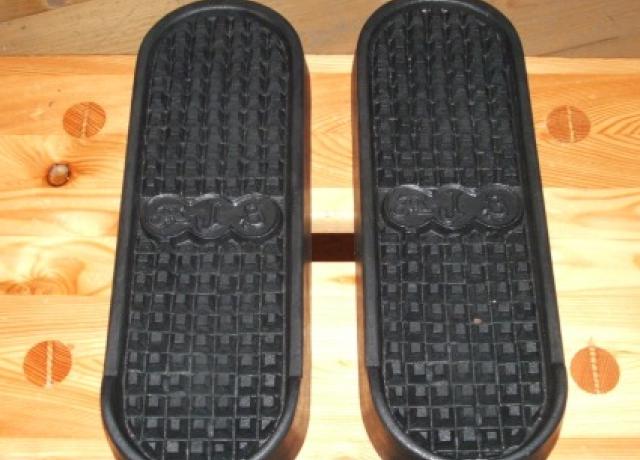 AJS Footboard Rubber /Pair black