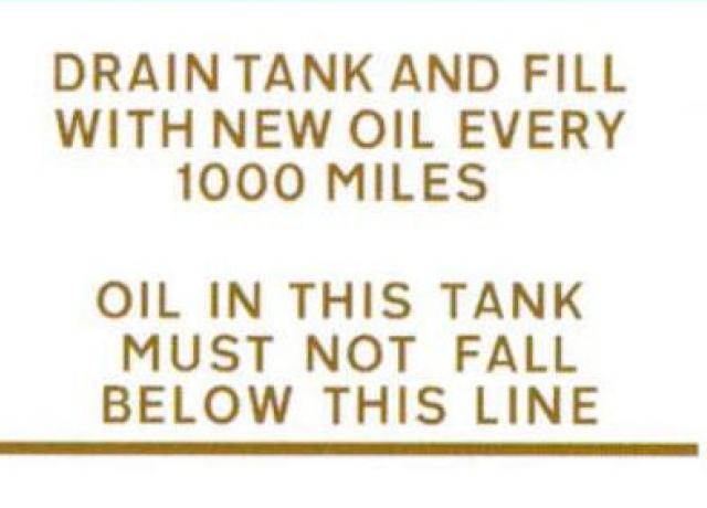 Ariel Oil Tank Transfer 1933/51