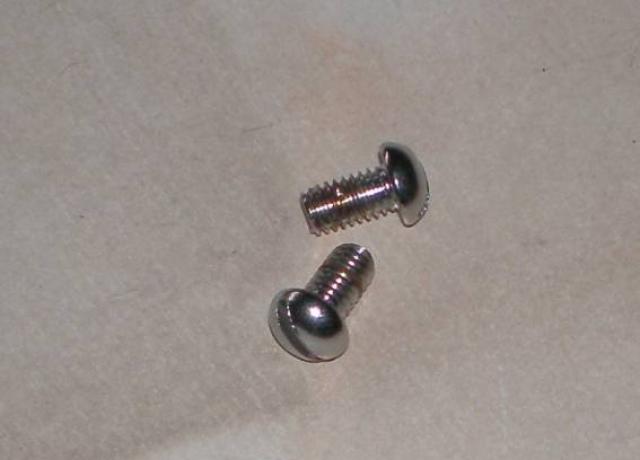 Norton Screws for Front No. Plate fixing /Pair