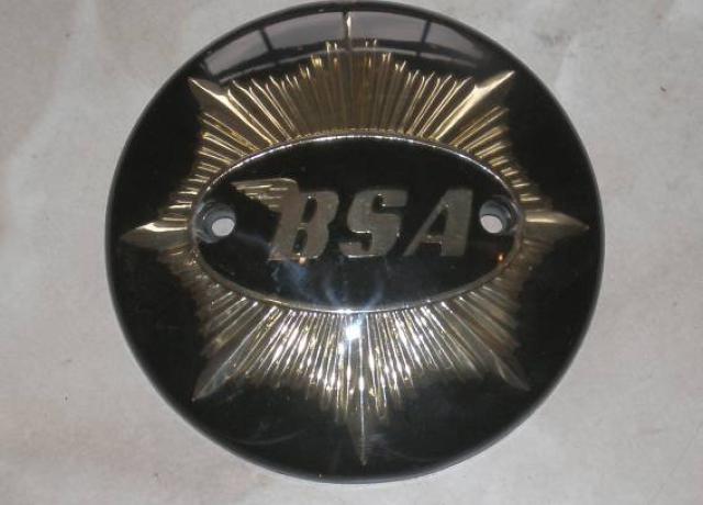 BSA Goldstar Tank Badge Black/Gold 