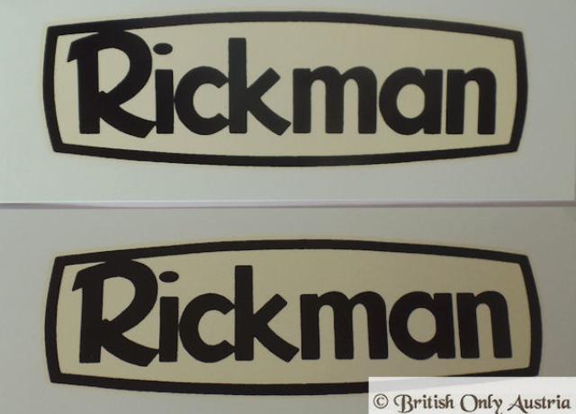Rickman Transfer for Tank 1960's /Pair