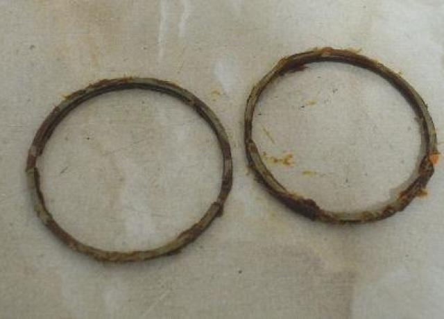 AJS Matchless Piston Ring Scraper , Oil Ring /Pair +40