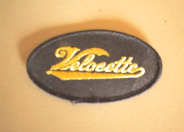Velocette Sew on badge